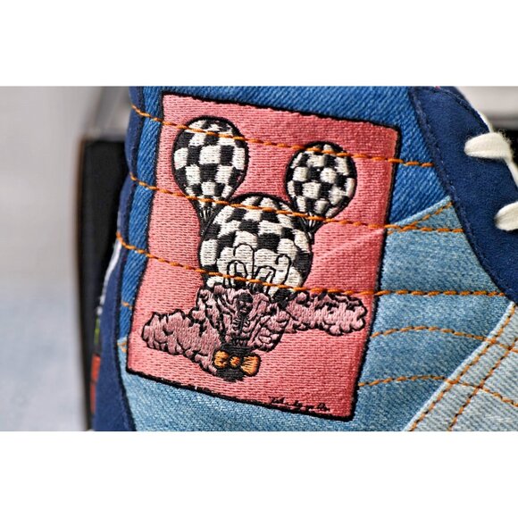 New! Size: 9 Men/10.5 Women | Disney x Taka Hayashi x Vans Sk8-Hi Mickey's 90th - Picture 7 of 16